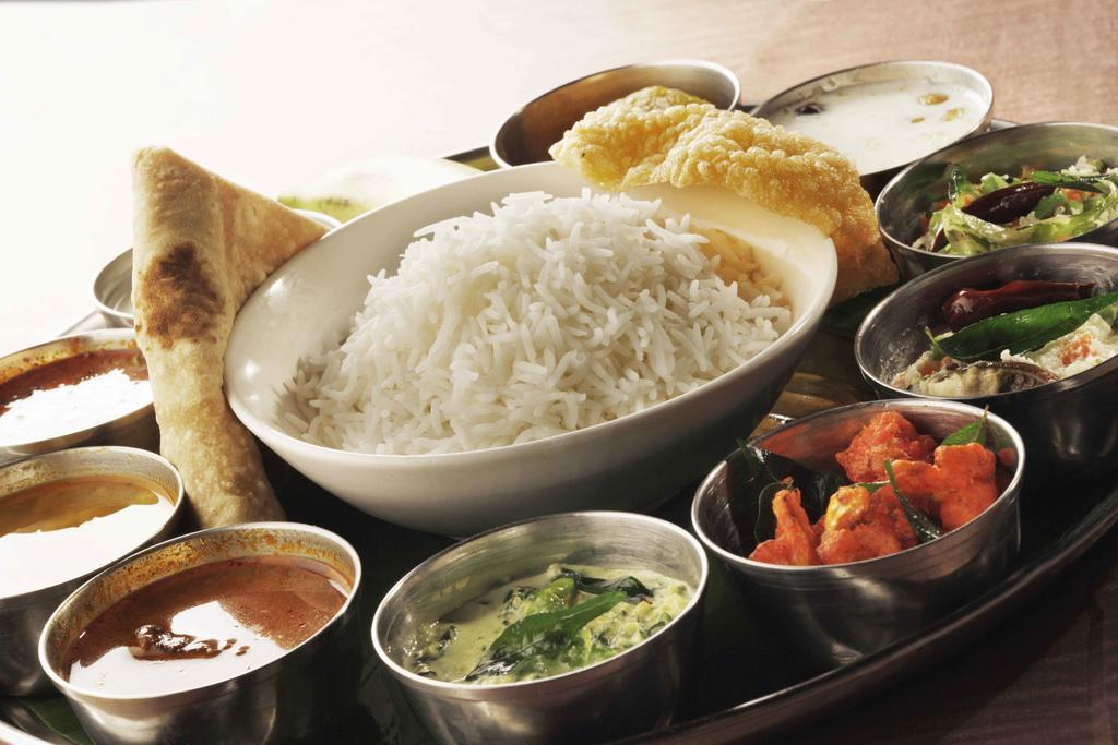 Heritage Madurai Exterior photo A vegetarian thali